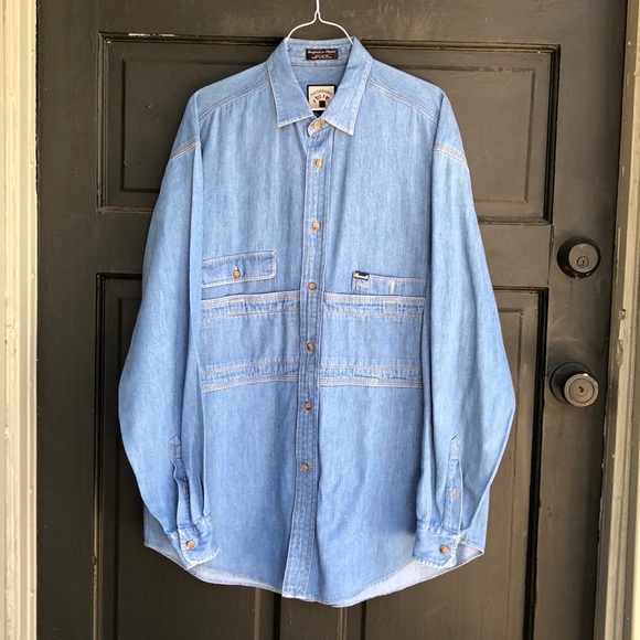 Faconnable Other - Faconnable Denim Shirt A11